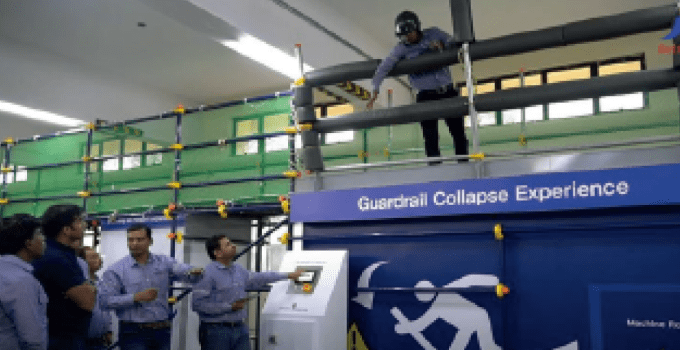 인도 JSW Steel Ltd 안전체험장 이미지